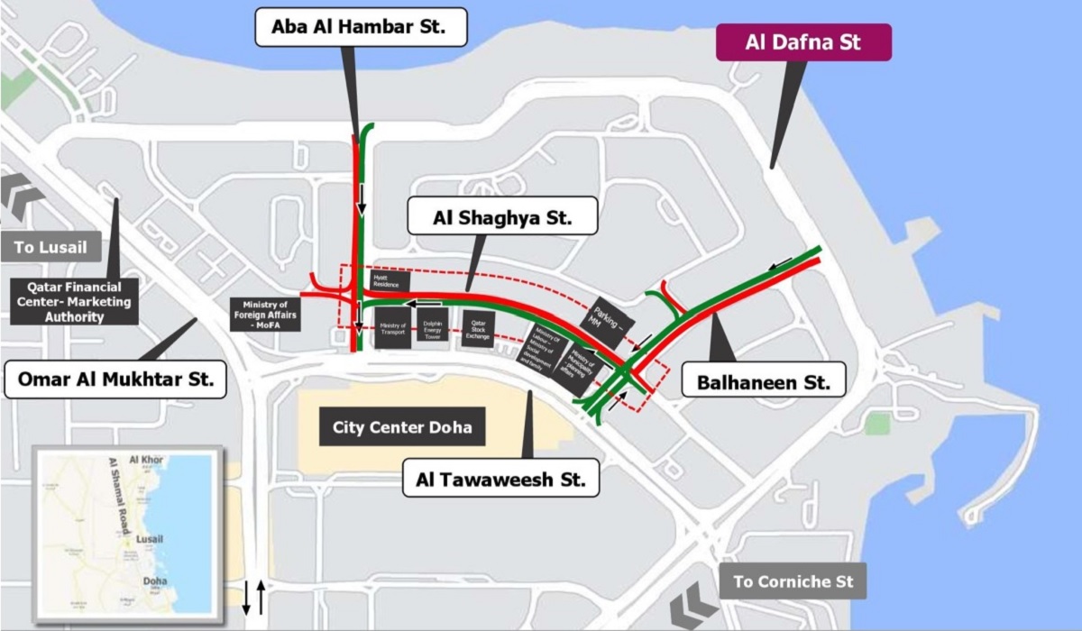 Ashghal to close part of West Bay for 2 months starting May 10